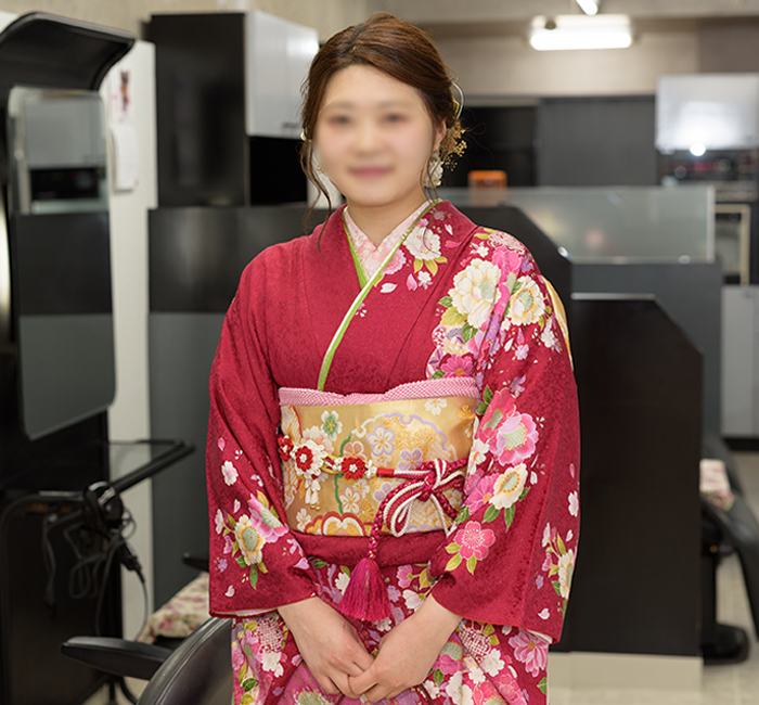 各種着付けもお任せください